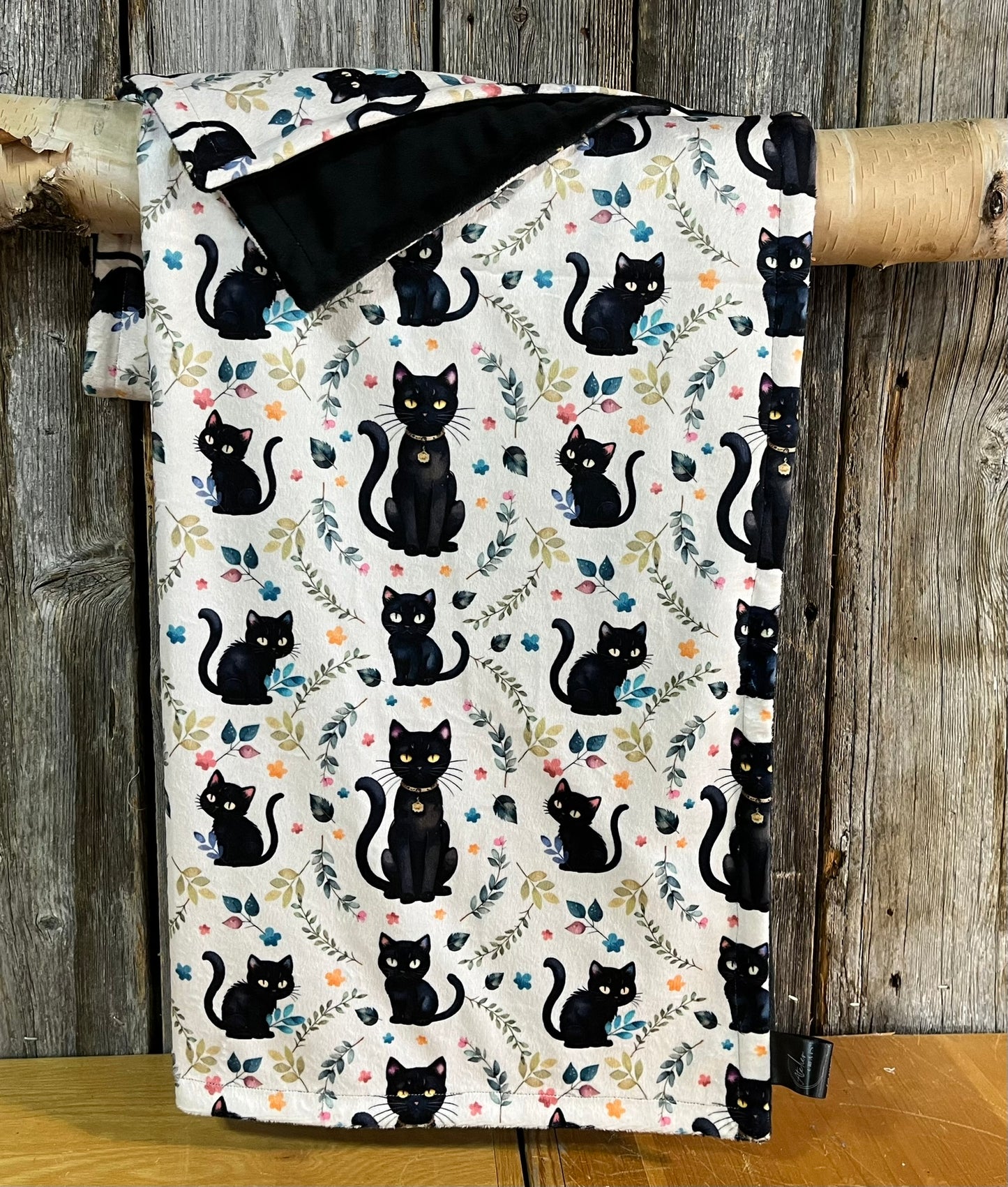 Doudou Minky CHAT NOIR