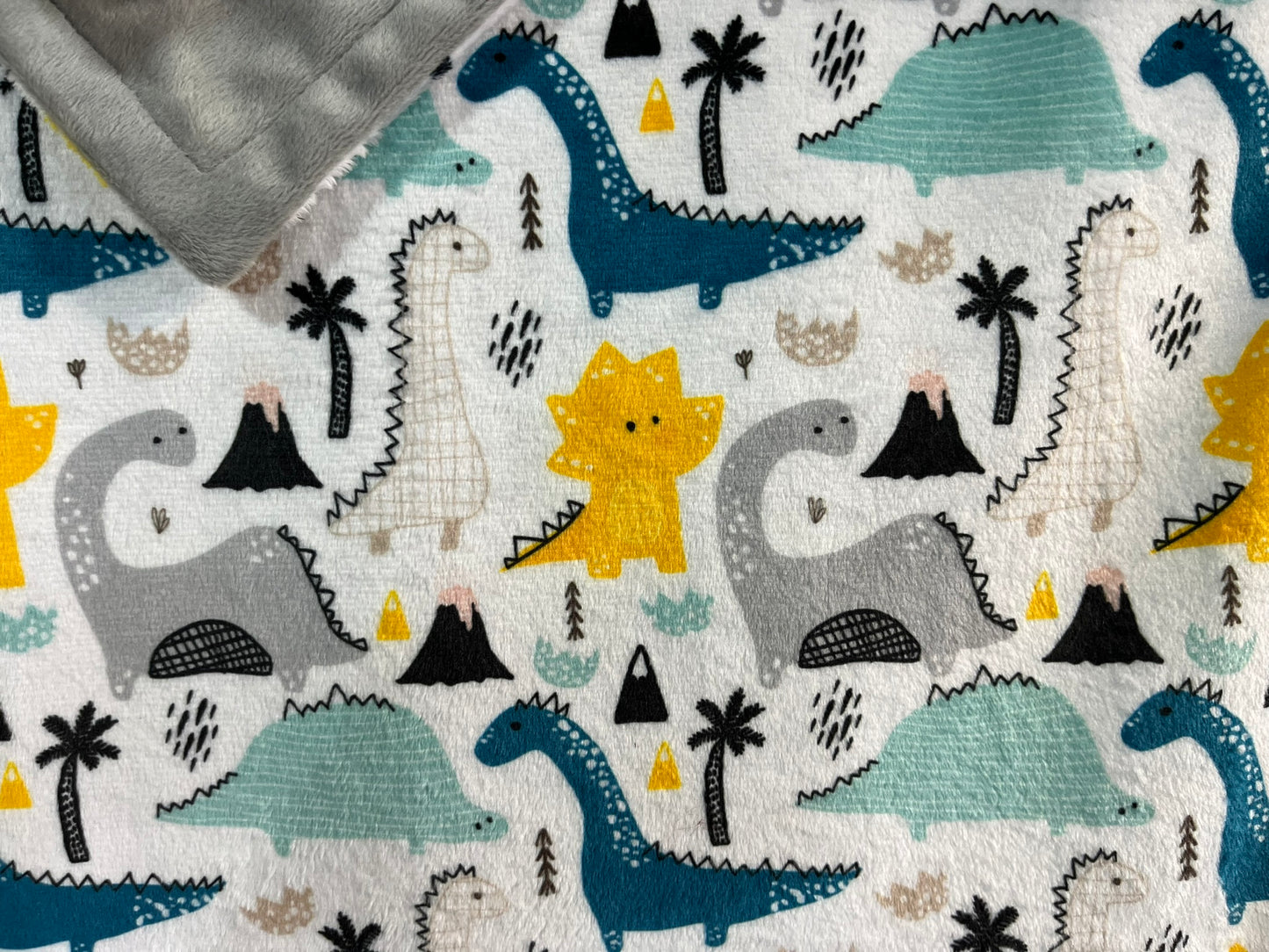Doudou Minky mini DINOSAURE